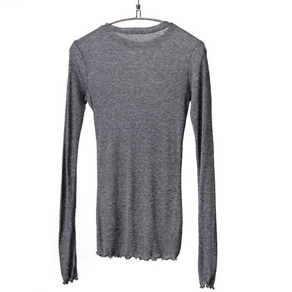 Ανοιξιάτικη μπλούζα με μακριά μανίκια σε διάφορα χρώματα