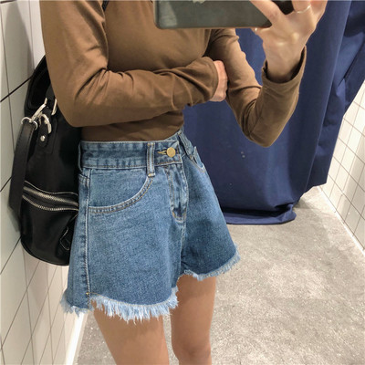 Alkalmi női rövidnadrág magas derékkal - 3 színben