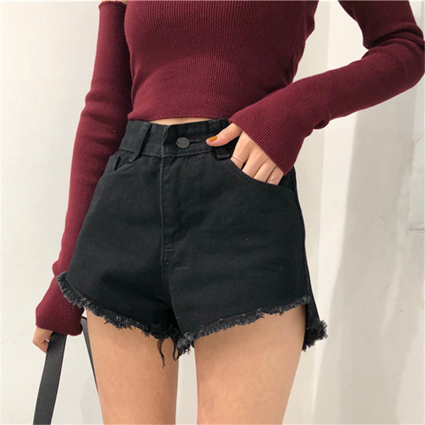 Alkalmi női rövidnadrág magas derékkal - 3 színben