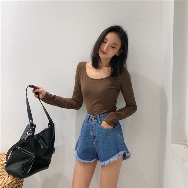 Alkalmi női rövidnadrág magas derékkal - 3 színben