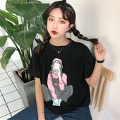 Καθημερινή γυναικεία κοντή μπλούζα με εφαρμογές - 3 χρώματα