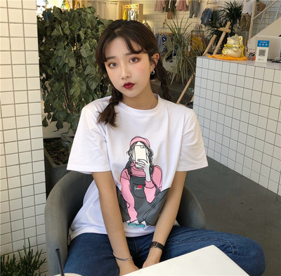 Καθημερινή γυναικεία κοντή μπλούζα με εφαρμογές - 3 χρώματα