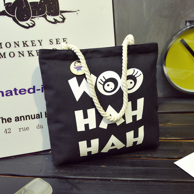 Geanta dama casual cu manere lungi si aplicatie - mai multe modele