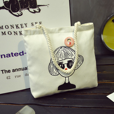 Geanta dama casual cu manere lungi si aplicatie - mai multe modele