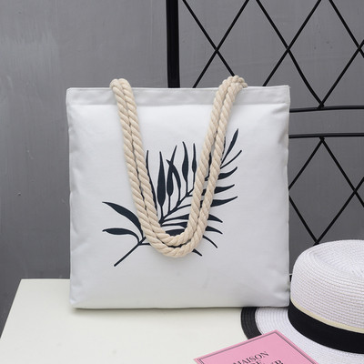 Geanta dama casual cu manere lungi si aplicatie - mai multe modele