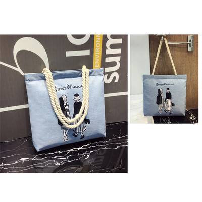 Geanta dama casual cu manere lungi si aplicatie - mai multe modele