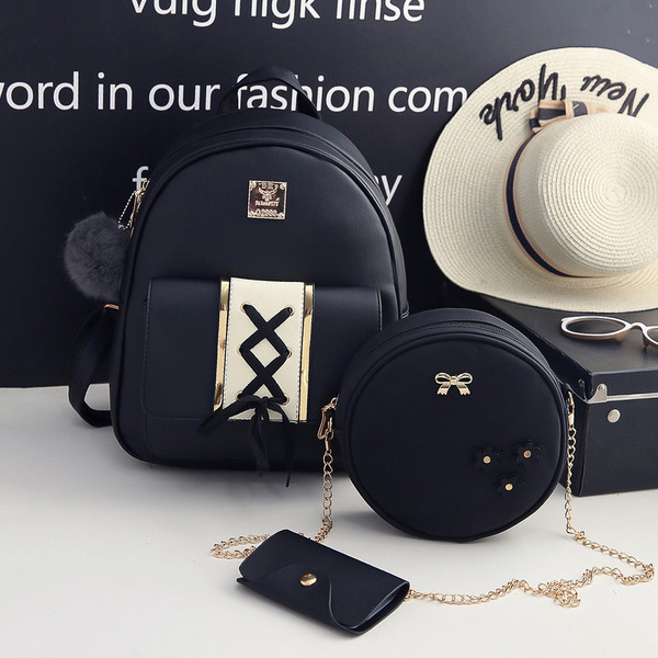 Set elegant pentru femei din trei părți în mai multe culori