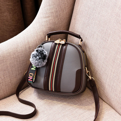 Κομψή μοντέρνα τσάντα για γυναίκες με μικρή και μακριά χειρολαβή σε διάφορα χρώματα