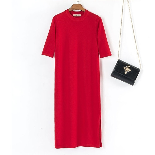 Μακρύ αθλητικό γυναικείο χιτώνα σε τρία χρώματα