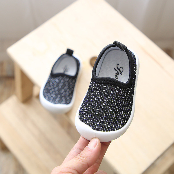 Alkalmi gyerek kényelmes csíkos cipő fiúknak és lányoknak különböző színekben