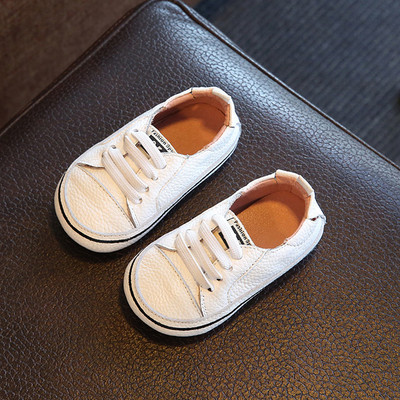 Gyermek tornacipő lányoknak és fiúknak ökobőr nyakkendővel, négy színben