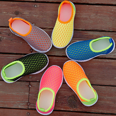 Καθημερινά αναπνεύσιμα πάνινα παπούτσια χωρίς συνδέσμους για κορίτσια και αγόρια σε πολλά χρώματα
