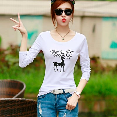 Γυναικεία καθημερινή μπλούζα σε διάφορα χρώματα και σχέδια