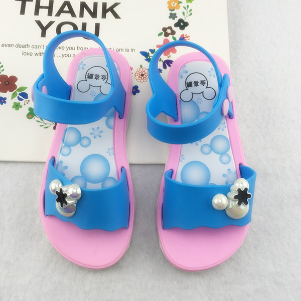 Alkalmi gyerek gumiszandál lányoknak többféle színben