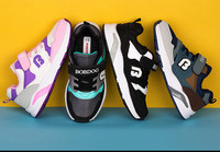 Αθλητικά παιδικά  πάνινα παπούτσια σε διάφορα χρώματα με λουράκια βελκρό και κορδόνια 