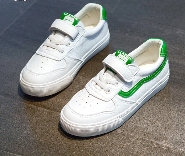 Παιδικά casual Unisex πάνινα παπούτσια με λουράκια βελκρό σε τρία χρώματα