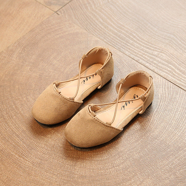 Stílusos keresztkötős gyerekszandál lányoknak, zárt modell több színben