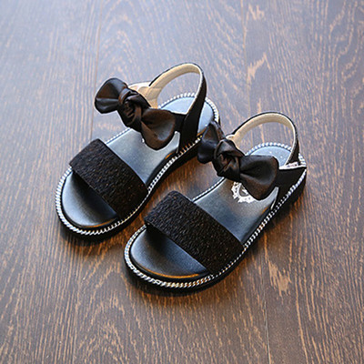 Sandale elegante pentru copii cu panglică pentru fete - două modele