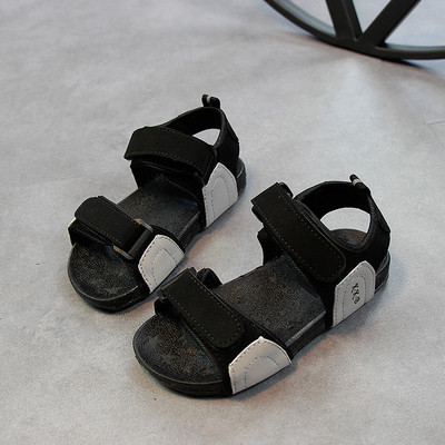 Unisex Casual Sπαιδικά σανδάλια - Γκρι, Πορτοκαλί και Ροζ χρώμα
