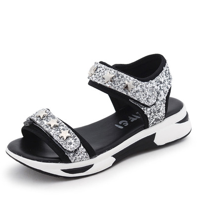 Αθλητικά - casual παιδικά σανδάλια για τα κορίτσια σε δύο χρώματα