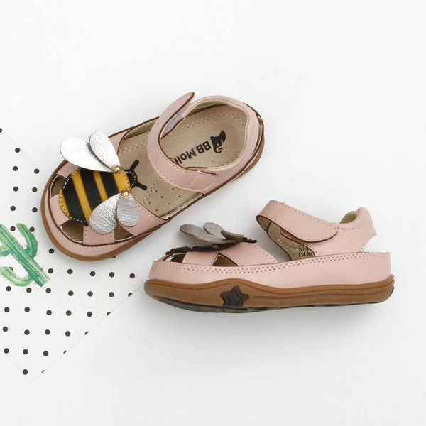 Καθημερινά παιδικά σανδάλια με 3D διακόσμηση για κορίτσια