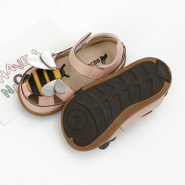 Καθημερινά παιδικά σανδάλια με 3D διακόσμηση για κορίτσια