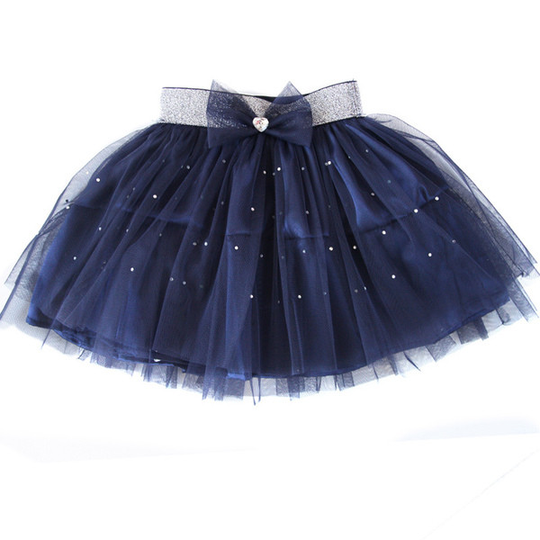 Pecsétes gyerekszoknya világos színekben, béléssel és szalagos elemmel