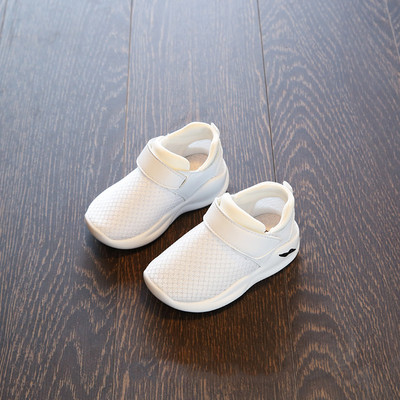 Άνετα παιδικά αδιάβροχα αναπνεύσιμα πάνινα παπούτσια χωρίς κορδόνια σε τρία χρώματα, δύο μοντέλα