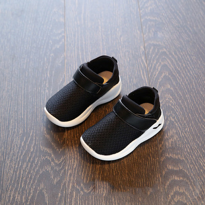 Άνετα παιδικά αδιάβροχα αναπνεύσιμα πάνινα παπούτσια χωρίς κορδόνια σε τρία χρώματα, δύο μοντέλα