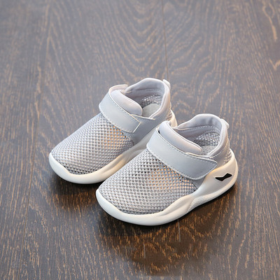 Άνετα παιδικά αδιάβροχα αναπνεύσιμα πάνινα παπούτσια χωρίς κορδόνια σε τρία χρώματα, δύο μοντέλα