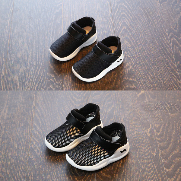 Άνετα παιδικά αδιάβροχα αναπνεύσιμα πάνινα παπούτσια χωρίς κορδόνια σε τρία χρώματα, δύο μοντέλα