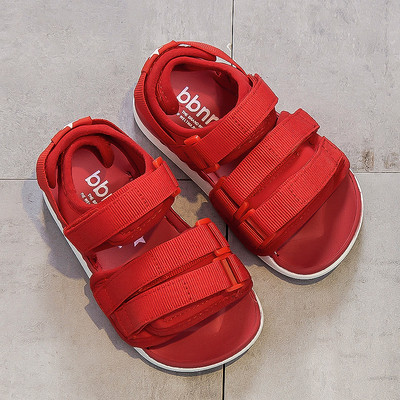 Αθλητικά - casual σανδάλια για παιδιά unisex σε κόκκινο, ροζ και μαύρο χρώμα