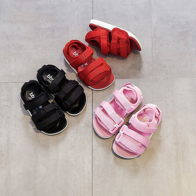 Спортно - ежедневни сандали за деца унисекс в червен, розов и черен цвят
