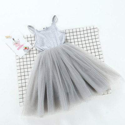 Παιδικό κομψό φόρεμα για κορίτσια με τούλι σε διάφορα χρώματα