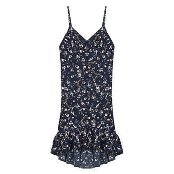 Lezser nyári női ruha virágos motívumokkal