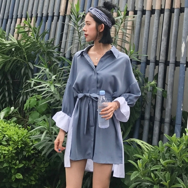 Alkalmi női ing szabad fazonban