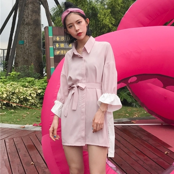 Alkalmi női ing szabad fazonban