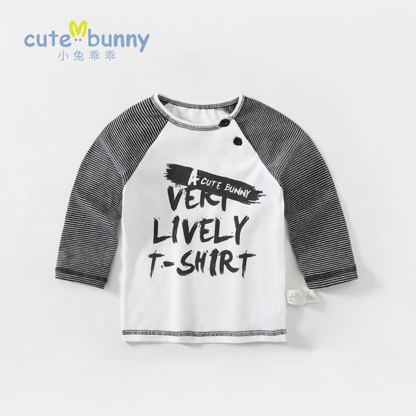 Παιδική μπλούζα με μακριά μανίκια και ανοιξιάτικη επένδυση