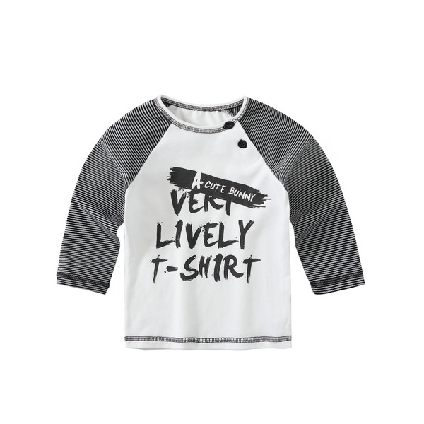 Παιδική μπλούζα με μακριά μανίκια και ανοιξιάτικη επένδυση