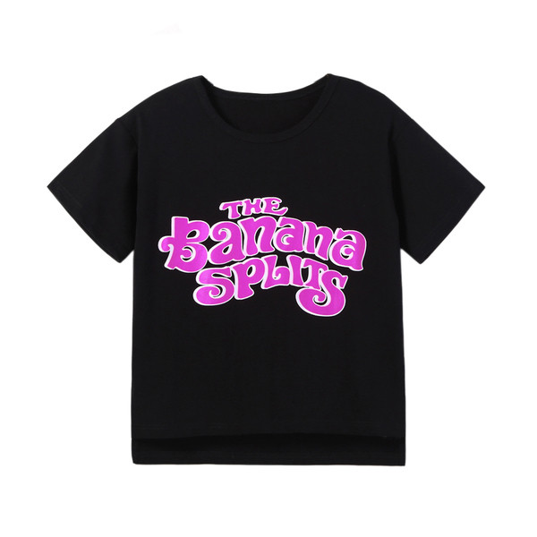 Gyermek póló rövid és hosszú ujjal, két színben és nyomattal