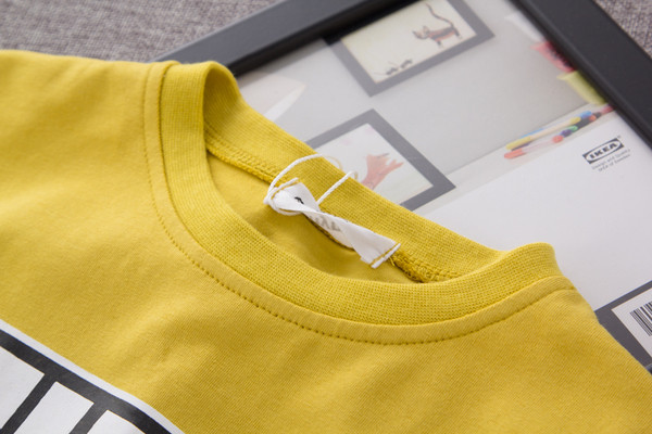 Gyermek hosszú ujjú blúz lányoknak felirattal és rojtokkal