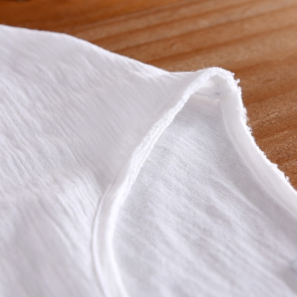 Лятна тениска за мъже с О-образно деколте в различни цветове