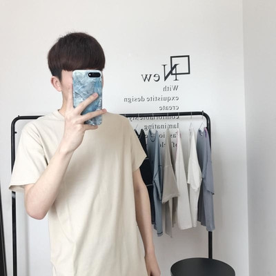 Ανδρικό καλοκαιρινό μπλουζάκι κοντό μανίκι σε διάφορα χρώματα