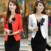 Κομψό γυναικείο σακάκι με κορδέλα στην πλάτη σε δύο σχέδια