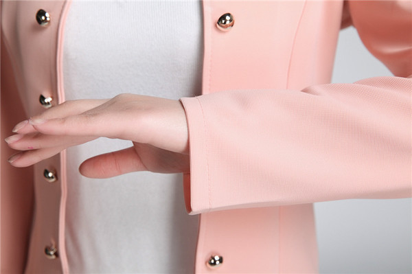 Κομψό γυναικείο σακάκι με κορδέλα στην πλάτη σε δύο σχέδια