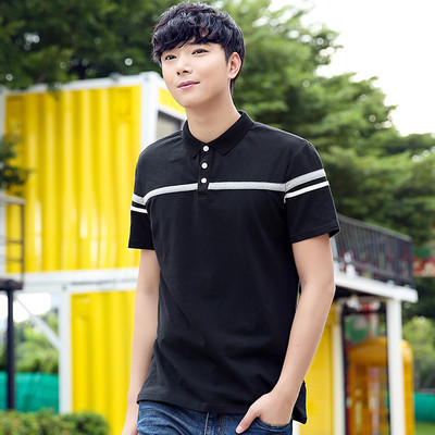 Ανδρικό μπλουζάκι με κοντό μανίκι σε δύο μοντέλα και σε διαφορετικά χρώματα