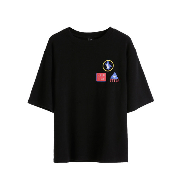 Γυναικείο μπλουζάκι σε διάφορα χρώματα και μοτίβα