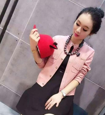 Geaca de primavara dama sportiva si eleganta cu franjuri