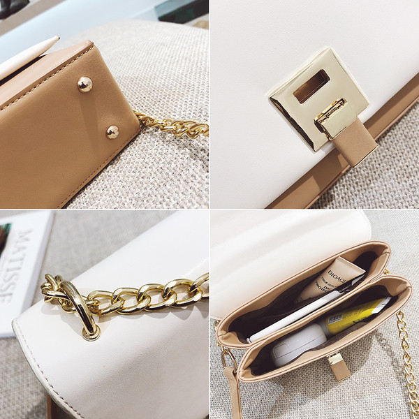 Mini női táska három színben, egyszerű modellben