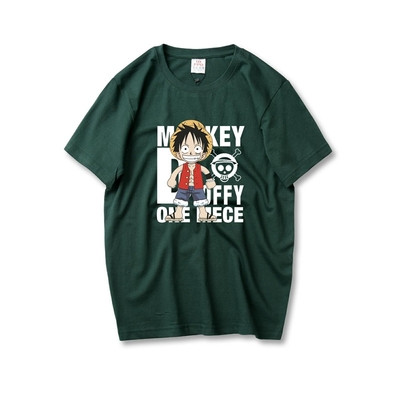 Tricou barbatesc cu maneca scurta model larg in diferite culori cu imprimeu